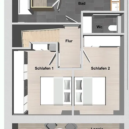 Hébergement de vacances Momme Ii Büsum